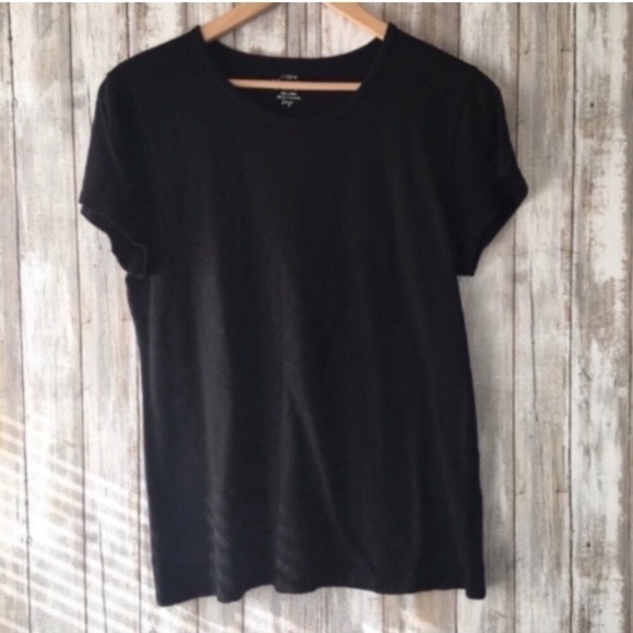 J. Crew Tops - J. Crew Black Studio Tee